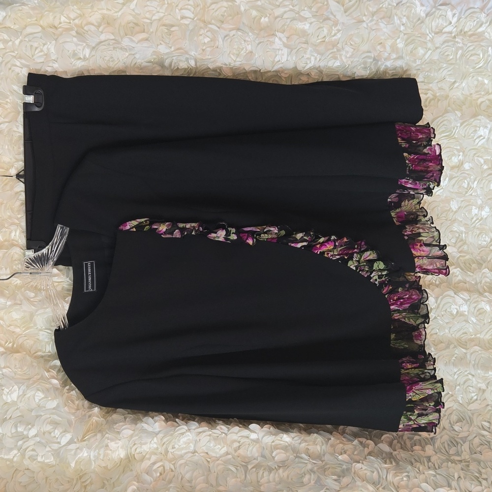 Elegant Asymmetrical Suit Size 16W